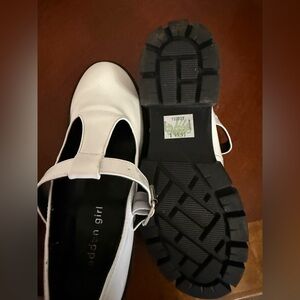 Madden Girl White Mary Jane Shoes